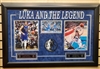 Luka & the Legend Dual-Signed Collage Framed