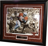 Earl Campbell Signed Texas 16x20 Framed