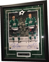 Tyler Seguin-Jamie Benn Signed 16x20 Framed