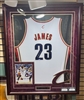 LeBron James Signed & Framed Cavs Rookie Jersey - UDA