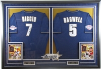 Dual Jersey Custom Framing w/Photos & Logo