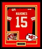 Patrick Mahomes Signed and Framed Chiefs Jersey