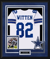 JASON WITTEN SIGNED & DELUXE FRAMED JERSEY