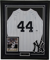 Reggie Jackson Signed and Framed Jersey