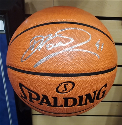 Dirk Nowitzki Signed NBA Basketball