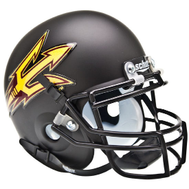 Arizona State Schutt Mini Helmet - Black Original Small Pitchfork