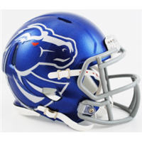 Boise State Mini Speed Helmet - Blue