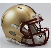 Boston College Mini Speed Helmet - Blue