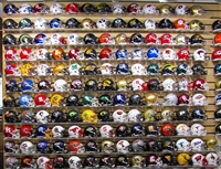 NCAA College Mini Helmets