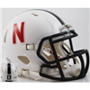 Nebraska Mini Speed Helmet - Black Mask