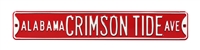 Alabama Crimson Tide Street Sign