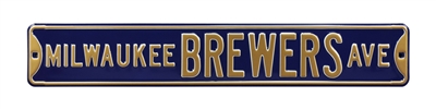 Milwaukee Brewers Street Sign
