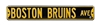 Boston Bruins Street Sign