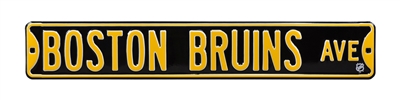 Boston Bruins Street Sign