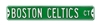 Boston Celtics Street Sign