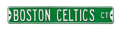 Boston Celtics Street Sign