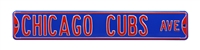 Chicago Cubs Street Sign