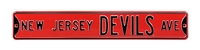 New Jersey Devils Street Sign