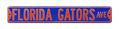 Florida Gators Street Sign