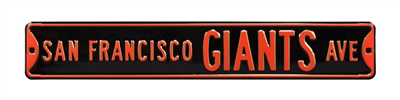 San Francisco Giants Street Sign