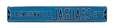 Jacksonville Jaguars Street Sign