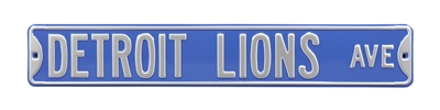 Detroit Lions Street Sign