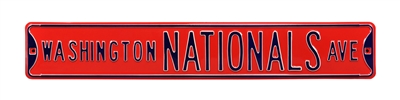 Washington Nationals Street Sign