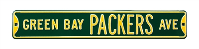 Green Bay Packers Street Sign