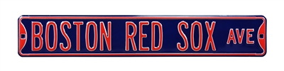 Boston Red Sox Street Sign