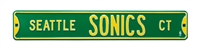 Seattle Super Sonics Street Sign