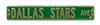 Dallas Stars Street Sign