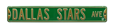 Dallas Stars Street Sign