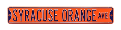 Syracuse Orangemen Street Sign