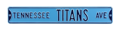 Tennessee Titans Street Sign