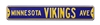 Minnesota Vikings Street Sign