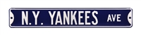 New York Yankees Street Sign