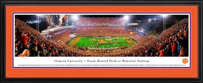 Clemson Tigers Frank Howard Field Panoramic