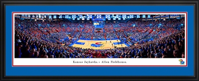 Kansas Jayhawks - Allen Fieldhouse Panoramic