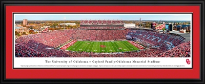 Oklahoma Sooners - Gaylord Family-Oklahoma Memorial Stadium Panoramic
