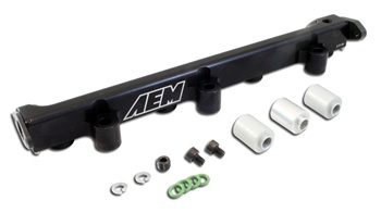 AEM High Volume Fuel Rail for the 1989-1999 Mitsubishi Eclipse GST and GSX (4G63T)