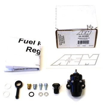 AEM Adjustable Fuel Pressure Regulator Kit for the 1988-1991 Honda CRX HF and Si