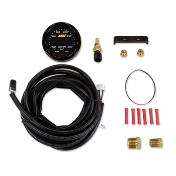 AEM X-Series Digital Coolant Temperature Gauge Kit, 300°F/150°C