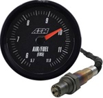 AEM Analog Gauge-Type E85 Ethanol Wideband UEGO Sensor Controller - Black Face