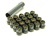Muteki Open-Ended Lightweight Lug Nuts in Black - 12x1.50mm