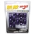 Muteki SR35 Closed-Ended Lightweight Lug Nuts with Locks in Purple - 12x1.25mm