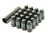 Muteki Closed-Ended Lightweight Lug Nuts in Black - 12x1.25mm