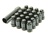 Muteki Closed-Ended Lightweight Lug Nuts in Black - 12x1.50mm