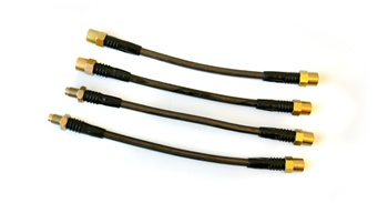 Agency Power Rear Steel Braided Brake Lines BMW E36 M3 95-99