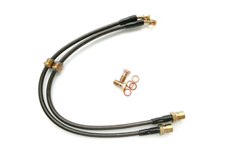 Agency Power Braided Stainless Steel Brake Lines for the 2006-2007 Subaru Impreza WRX - REAR