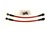 Agency Power Braided Stainless Steel Brake Lines for the 1998-1998 Nissan 240SX S14 - REAR